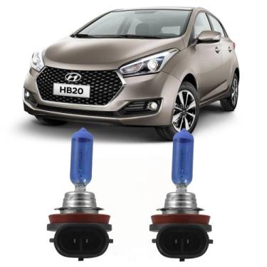 Imagem de Lâmpada Super Branca H8 12V 35W 8500K - TigerAuto