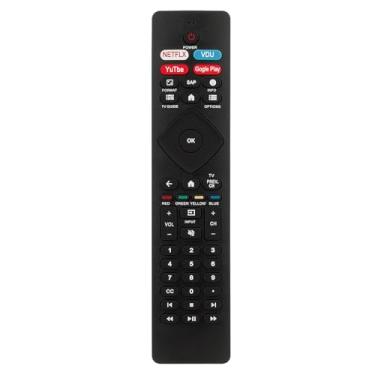 Imagem de Controle remoto compatível com Philips 4K Ultra LED Smart Android TV 75PFL5604/F7 50PFL5766/F7 55PFL5766/F7 65PFL5766/F7 50PFL5806/F7 32PFL5505/F7 43PFL5604/F7 43PFL5604/F7 43PFL5604/F7 5704/FR 7