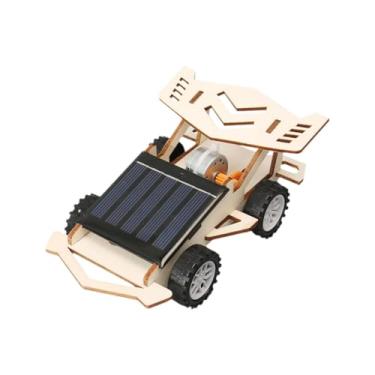 Imagem de Generic Kit faça você mesmo para carro movido a energia solar, engenharia de carro solar, brinquedo de construção, kit de experimento científico para crianças