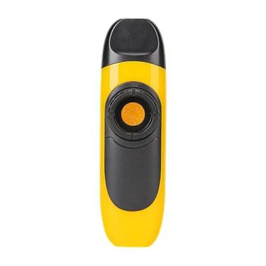Imagem de Dynwave Kazoo portátil com membranas, acompanhamento de lembrancinhas de festa, instrumento musical kazoo portátil para palco, presentes para crianças e, Amarelo