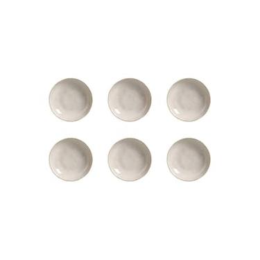 Imagem de Conjunto de Pratos Fundos Porto Brasil Bio Latte Off White 1,1 litros - 6 Peças