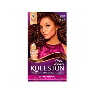 Imagem de Tintura koleston kit 5.37 marrom seducao