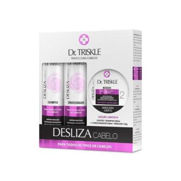 Imagem de Kit Shampoo 300ml + Condicionador 300ml + Máscara 150g Dr Triskle Desl