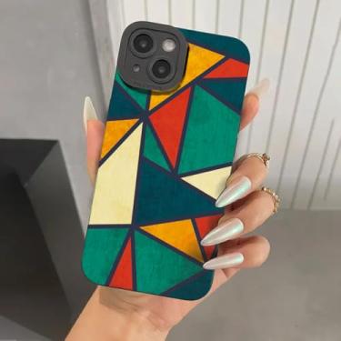 Imagem de MVVKKY Capa de silicone com padrão granulado vintage para Redmi 14C 4G (para Redmi 14C 4G/8)