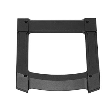 Imagem de Domary Placa de Skid Rc, Guarda de Armadura de Chassi de Liga de Alumínio para 1/10 Carro de Controle Remoto Com Compatível Com Granito de Arma, Rocha Grande, Tufão, Série 3s de Senton (Preto)