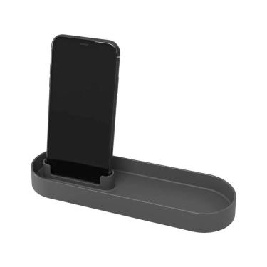 Imagem de Bandeja Banheiro Coza Porta Celular Serene - Cinza