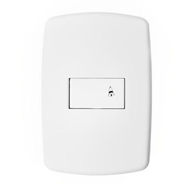 Imagem de Interruptor Pulsante Para Campainha Com Placa 4x2 - Dc-8100-3 - Dicompel