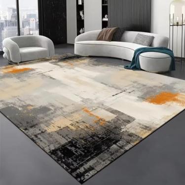 Imagem de Cobertor de cama para sala de estar, quarto, veludo cristal, macio, sujo, fácil de cuidar, carpete, decoração para casa (120 x 160 cm, 47 x 63 polegadas/NSJR-496)