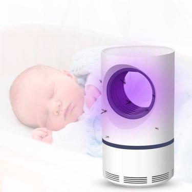 Imagem de Abajour Armadilha Mata Mosquito Pernilongo Inseto Led Mosca