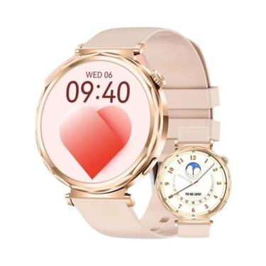 Imagem de Relógio Inteligente De Luxo Feminino Com Chamada Bluetooth, Mostradore