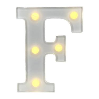 Imagem de Luminária Pequena Com Led - Letras - PartiuFesta, F