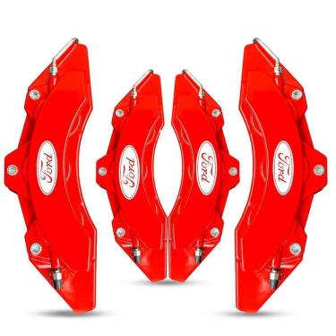 Imagem de Capa De Pinça Vermelha Ford Freios Dianteiros E Traseiros