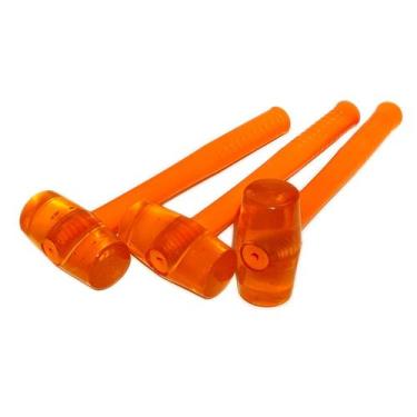 Imagem de 3 Martelo Marreta Borracha Silicone Para Obras Reparos Pisos - IDEA+PR