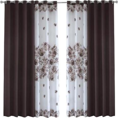 Imagem de Cortina Para Sala Estampada 3,00x2,50m Horto Sultan