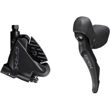 Imagem de Conjunto de freio de disco de bicicleta montado SHIMANO - ST-RX600-KIT, Preto, Left/Front
