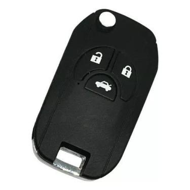 Imagem de Chave Canivete Versa Tiida Sentra Altima Livina Maxima - FERREIRA FS