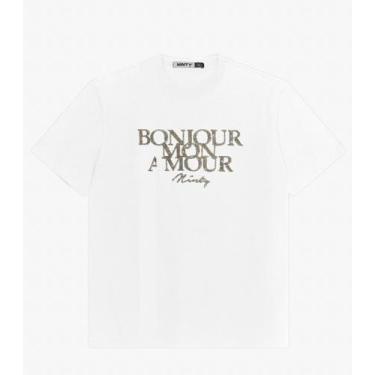 Imagem de Camiseta Juvenil Feminina em Meia Malha Minty Branco, 12, Branco