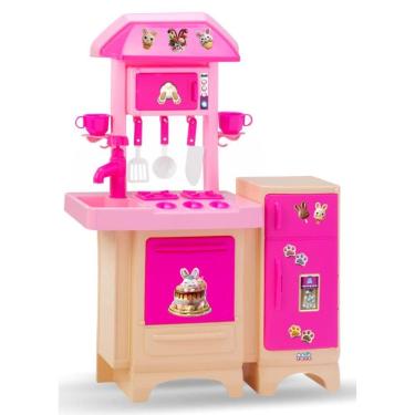 Imagem de Cozinha Infantil Completa Lily c/ Acessórios 8069 Magic Toys