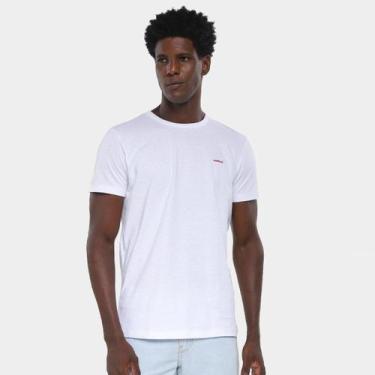 Imagem de Camiseta Colcci Casual Masculina, Branco, G
