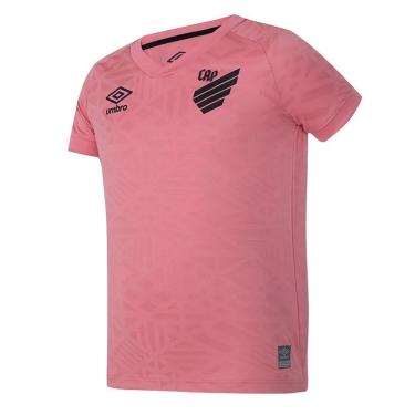 Imagem de Camisa Umbro Athletico Paranaense Outubro Rosa 2022 Infantil