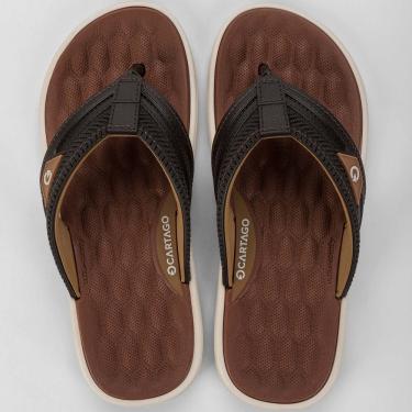 Imagem de Chinelo Masculino Cartago Malta VI Bege/Marrom/Castor 12496