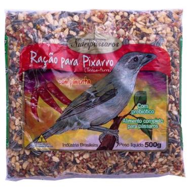 Imagem de Mistura Pixarro com Pimenta Nutripássaros 500 grs - nutripassaros