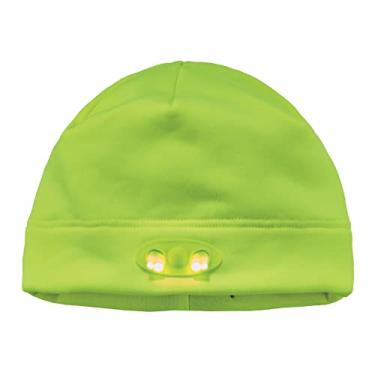Imagem de Gorro de caveira com luzes LED, Ergodyne N-Ferno 6804, 6804, Lime