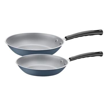 Imagem de Jogo Frigideiras Antiaderente Starflon Max 2 Peças Versalhes 22cm e 26cm Tramontina