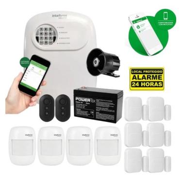 Imagem de Kit Alarme Intelbras 4 Sensores De Presença 6 De Abertura