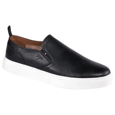 Imagem de Tommy Hilfiger Tênis masculino Kozal, Black Light Tumble 003, 42