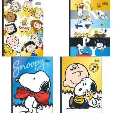 Imagem de CADERNO BROCHURAS CAPA DURA COLEGIAL SNOOPY 80FL - TILIBRA