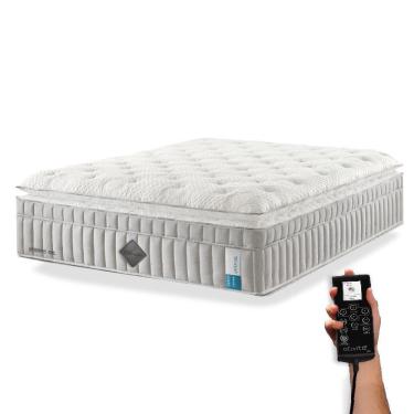 Imagem de Colchão De Látex Híbrido Qgel Com Cobre Solteiro King 96x203cm