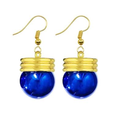 Imagem de Chrollo Brincos de cosplay para homens e mulheres Chrollo Lucilfer Anime Brincos Cosplay Fantasia Joias Acessório Anime Merch Halloween Party Gift, Medium, Liga de aço, Sem pedra preciosa