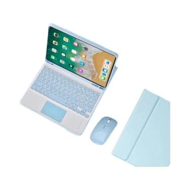 Imagem de Capa Para iPad 5ª Geração 6ª Geração 9.7 Polegadas Com Teclado Bluetoo