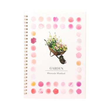 Imagem de Livro De Prática De Pintura Em Aquarela Para Iniciantes Conjunto De Ál