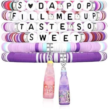 Imagem de Liedrg Pulseira Kpop para fãs - Presentes de amizade BFF | Decoração de roupa de festa de aniversário de Halloween