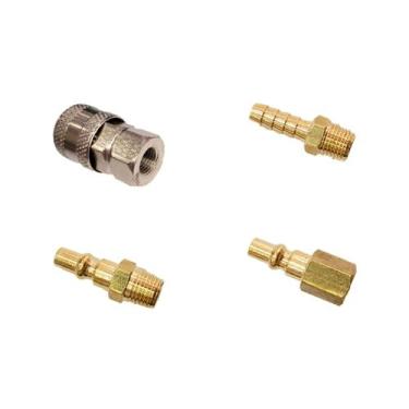 Imagem de Kit de Engate Rápido Modelo I 000.LUB-KIT001 Lubefer 4 Peças