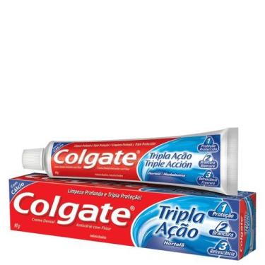 Imagem de Creme Dental Tripla Ação Hortelã Colgate 90g