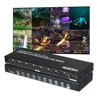 Imagem de Multi Viewer Switch Hdmi 8x1 4k - 1080p High Multiviewer