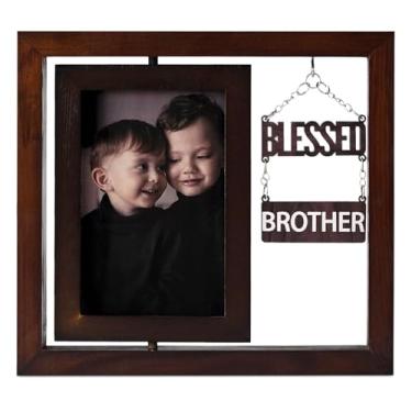 Imagem de InnoBeta Porta-retrato Blessed Brother, presentes para irmão no dia dos pais, Natal, aniversário, 6R