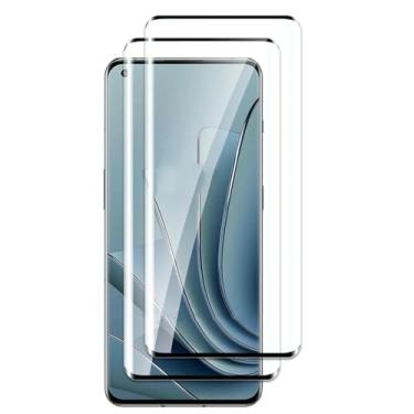 Imagem de 2 peças de vidro temperado, Para OnePlus 10 Pro, filme de vidro com protetor de tela