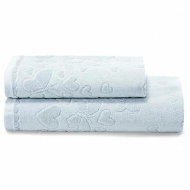 Imagem de Jogo de Toalhas Banho e Rosto 2 Peças 100% Algodão Döhler Aveludada Ro