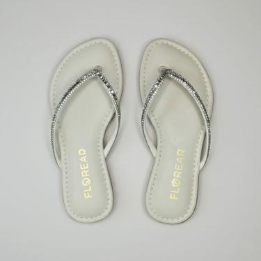 Imagem de Rasteira De Dedo Infantil Menina Brilho Casual Florear 132