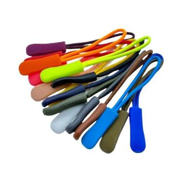 Imagem de Puxadores De Zíper Coloridos De Reposição, 20 Peças, Extensor De Cordã