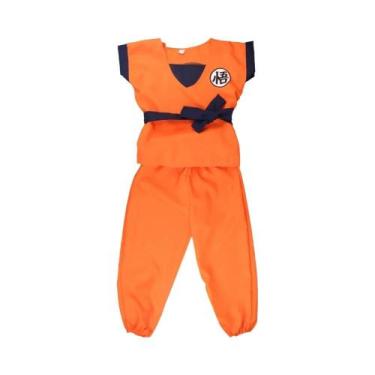 Imagem de Fantasia De Cosplay De Son Goku Para Adultos E Crianças, Design Azul E
