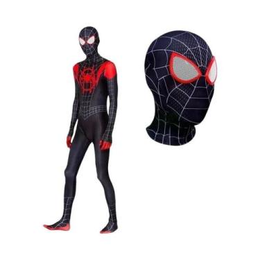Imagem de Fantasia De Cosplay Do Homem-Aranha Miles Morales Do Filme Spider-Man: