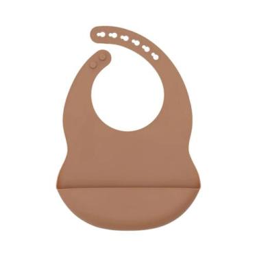 Imagem de Babador Ajustável De Silicone Impermeável Livre De BPA Para Bebês Esse