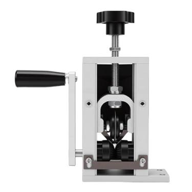Imagem de Fafeicy Máquina de Decapagem de Fio, Design de Suporte de Aço Em Forma de V Ajustável de Baixa Perda, Acionamento de Furadeira Manual ou Elétrica para Cabos de 1-21 Mm, Com 2 Orifícios