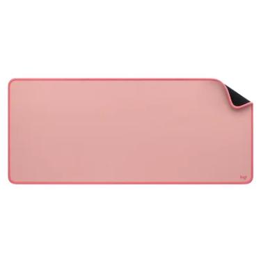 Imagem de Mouse Pad Logitech Desk Mat Studio Series, Grande, 30x70Cm, Antiderrapante, Design Resistente A Respingos, Rosa - 956-000048-v