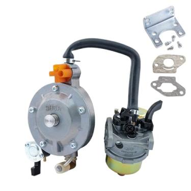 Imagem de GX100 152F LPG carburador gasolina carburador bomba de água motor duplo combustível NG kit de conversão adaptador peças de reposição